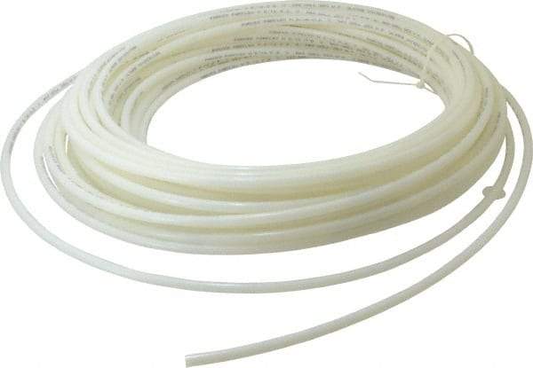 Parker - 15/64" ID x 5/16" OD, 0.04" Wall Thickness, 100' Long, Nylon Tube - Natural, 250 Max psi, -65 to 200°F - Exact Industrial Supply