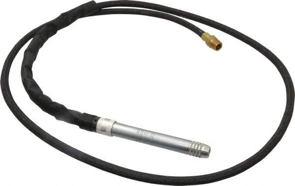 Dotco - 1/8" Collet, Straight Handle, Air Straight Die Grinder - 60,000 RPM, Rear Exhaust, 0.9 CFM, 0.1 hp, 90 psi, 1/8" Inlet - Exact Industrial Supply