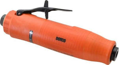 Dotco - 1/4" Collet, Straight Handle, Air Straight Die Grinder - 23,000 RPM, Rear Exhaust, 38 CFM, 0.9 hp, 90 psi, 1/4" Inlet - Exact Industrial Supply