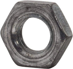 Value Collection - M5x0.80 Steel Right Hand Hex Jam Nut - 8mm Across Flats, 2.7mm High, Zinc-Plated Finish - Exact Industrial Supply