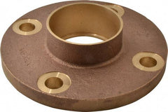NIBCO - 3" Pipe, 7-1/2" OD, Cast Copper Companion Pipe Flange - 150 psi, C End Connection, 6" Across Bolt Hole Centers - Exact Industrial Supply