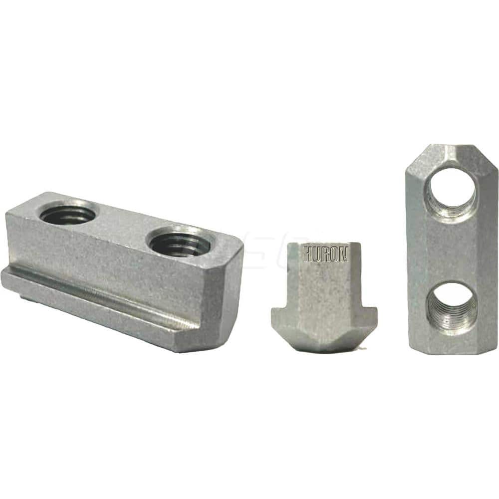Lathe Chuck Accessories; Accessory Type: Jaw Nut; Product Compatibility: Samchully; SMWAutoblok; Howa; Schunk Power Chuck; 10 in Kitagawa; Toolmex; Strong; PBA; Chuck Diameter Compatibility (Decimal Inch): 10.0000; Thread Size: 1-3/4; Screw Size (mm): 12.