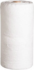 PRO-SAFE - 49 Gal Capacity per Package, Oil Only Roll - 150' Long x 30" Wide, White, Polypropylene - Exact Industrial Supply