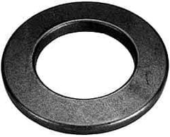 Value Collection - 1" Screw, Grade SAE 1035-1050 Steel Standard Flat Washer - 1.055" ID x 2" OD, 0.177" Thick, Galvanized Finish - Exact Industrial Supply