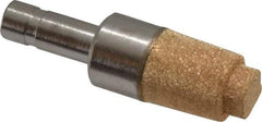 Legris - Plug In, 49.5mm OAL, Muffler - 175 Max psi, 6 CFM, 85 Decibel Rating, Sintered Bronze - Exact Industrial Supply