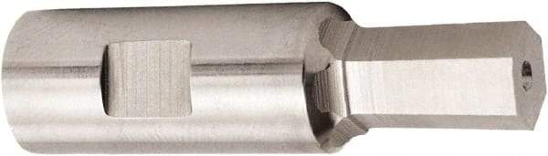 Hassay-Savage - 3/16" Hexagon Rotary Broach - 9/32" Depth of Cut, 1/2" Shank - Exact Industrial Supply