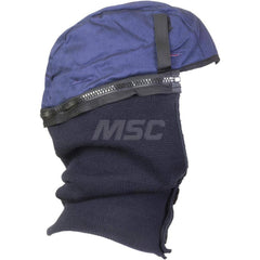 Universal Size, Blue, Underneath Hard Hat Winter Liner Long Neck with Detachable Bottom Length, 2 Layer