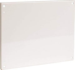 Cooper B-Line - 16-7/8" OAW x 20-7/8" OAH Powder Coat Finish Electrical Enclosure Flanged Panel - 24" x 20" Box, 12 Gauge Steel, Use with 20246-12/20248-12/242010-12/242012-12/242016-12/24206-12/24208-12 - Exact Industrial Supply