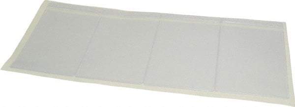 Aigner Index - 3" Wide, 3" High, Open Shelving Label Holders - Vinyl, 5" Long, Use with Bins/Totes - Exact Industrial Supply