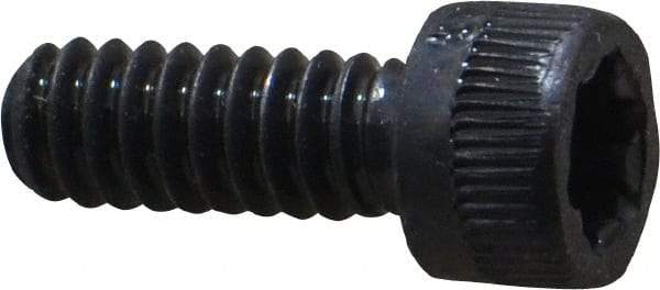 Camcar - #10-24 UNC Torx Plus Drive, Socket Cap Screw - Alloy Steel, Black Oxide Finish, Fully Threaded, 1/2" Length Under Head - Exact Industrial Supply
