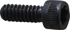 Camcar - #10-24 UNC Torx Plus Drive, Socket Cap Screw - Alloy Steel, Black Oxide Finish, Fully Threaded, 1/2" Length Under Head - Exact Industrial Supply