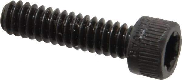 Camcar - #10-24 UNC Torx Plus Drive, Socket Cap Screw - Alloy Steel, Black Oxide Finish, Fully Threaded, 3/4" Length Under Head - Exact Industrial Supply
