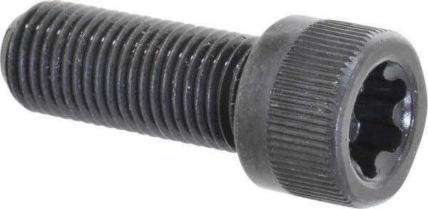 Camcar - 3/8-24 UNF Torx Plus Drive, Socket Cap Screw - Alloy Steel, Black Oxide Finish, Fully Threaded, 1" Length Under Head - Exact Industrial Supply