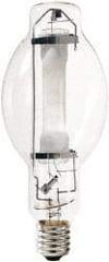 Philips - 100 Watt High Intensity Discharge Commercial/Industrial Medium Screw Lamp - 3,000°K Color Temp, 10,150 Lumens, 812 Volts, BD17, 16,000 hr Avg Life - Exact Industrial Supply
