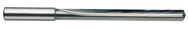 19mm Dia. - Carbide Straight Flute 7xD Drill-130° 4-Facet Point-Coolant-Bright - Exact Industrial Supply