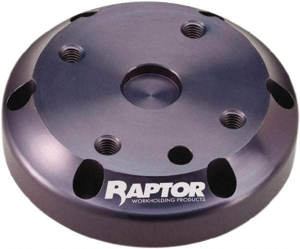 Raptor Workholding - 6.3" Jaw Width, 1-1/2" High Riser - For Use with 4 & 5 Axis Workholding Systems - Exact Industrial Supply
