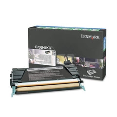 Lexmark - Office Machine Supplies & Accessories; Office Machine/Equipment Accessory Type: Toner Cartridge ; For Use With: Lexmark X736de; X738de; X738dte ; Color: Black - Exact Industrial Supply