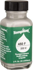 Tempil - 450°F Temp Indicating Liquid - 2 Ounce Container, 232°C - Exact Industrial Supply