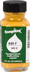 Tempil - 650°F Temp Indicating Liquid - 2 Ounce Container, 343°C - Exact Industrial Supply