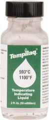 Tempil - 1,100°F Temp Indicating Liquid - 2 Ounce Container, 593°C - Exact Industrial Supply