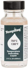 Tempil - 1,300°F Temp Indicating Liquid - 2 Ounce Container, 704°C - Exact Industrial Supply