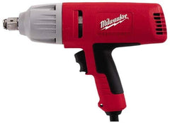 Milwaukee Tool - 3/4 Inch Drive, 380 Ft./Lbs. Torque, Pistol Grip Handle, 1,750 RPM, Impact Wrench - 7 Amps, 120 Volts - Exact Industrial Supply