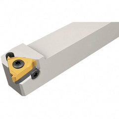 Iscar - External Thread, Right Hand Cut, 1-1/4" Shank Width x 1-1/4" Shank Height Indexable Threading Toolholder - 7" OAL, P 22 Insert Compatibility, SE Toolholder - Exact Industrial Supply