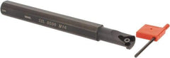 Iscar - Internal Thread, Left Hand Cut, 5/8" Shank Width x 5/8" Shank Height Indexable Threading Toolholder - 6" OAL, M 16 Insert Compatibility, SI Toolholder, Series SIL - Exact Industrial Supply