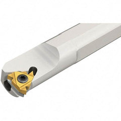 Iscar - Internal Thread, Right Hand Cut, 5/8" Shank Width x 5/8" Shank Height Indexable Threading Toolholder - 5" OAL, SI Toolholder, Series IscarThread - Exact Industrial Supply