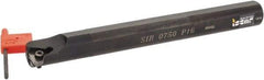 Iscar - Internal Thread, Right Hand Cut, 3/4" Shank Width x 3/4" Shank Height Indexable Threading Toolholder - 7" OAL, P 16 Insert Compatibility, SI Toolholder, Series SIR - Exact Industrial Supply