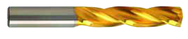 5.8mm Dia-Carbide HP 5XD Drill-150° Point-TiN - Exact Industrial Supply