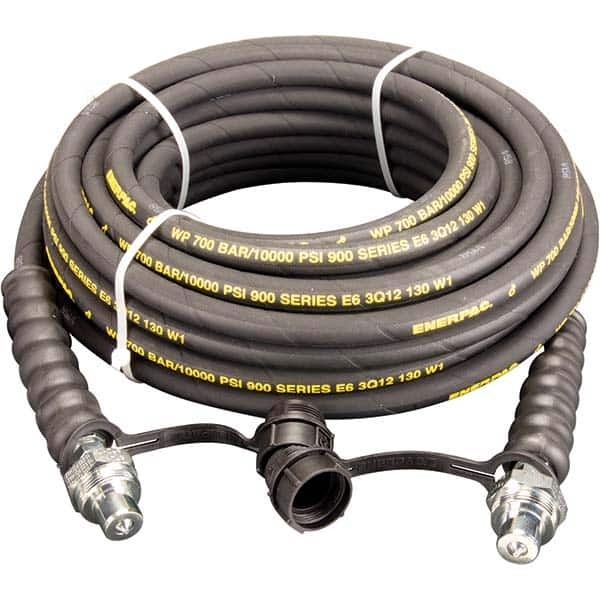 Enerpac - Hydraulic Pump Hose Inside Diameter (Inch): 0.25 Hose Length (Feet): 50.00 - Exact Industrial Supply