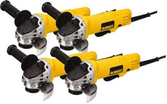 DeWALT - Electric Tool Combination Kits Tools: 4-1/2" Angle Grinder Amperage: 7.50 - Exact Industrial Supply
