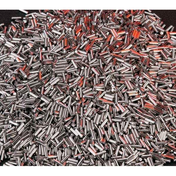 Techniks - Tumbling Media Carrier Material: Steel Abrasive Material: 304 Stainless Steel - Exact Industrial Supply