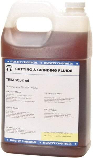 Master Fluid Solutions - 1 Gal Jug Cutting & Grinding Fluid - Liquid - Exact Industrial Supply