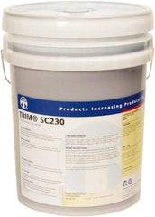 Master Fluid Solutions - Trim SC230, 5 Gal Pail Cutting & Grinding Fluid - Semisynthetic, For Cutting, Grinding - Exact Industrial Supply