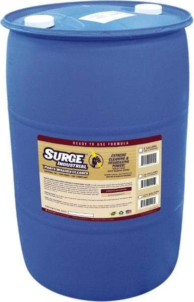 Surge Industrial - 55 Gal Drum Parts Washer Fluid - Water-Based - Exact Industrial Supply