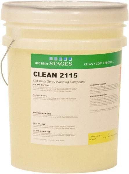 Master Fluid Solutions - 5 Gal Pressure Washing Cleaner - Pail - Exact Industrial Supply