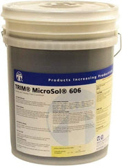 Master Fluid Solutions - Trim MicroSol 606, 5 Gal Pail Cutting & Grinding Fluid - Semisynthetic - Exact Industrial Supply