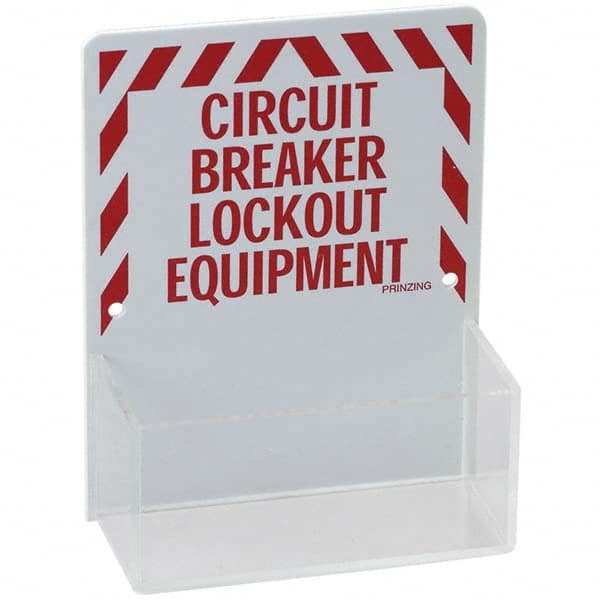 Brady - Empty Plastic Electrical Lockout Station - Exact Industrial Supply