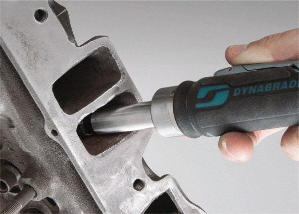 Dynabrade - 1/4" Collet, Straight Handle, Air Straight Die Grinder - 25,000 RPM, Rear Exhaust, 20 CFM, 0.4 hp, 90 psi, 1/4" Inlet - Exact Industrial Supply