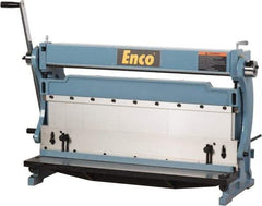 Enco - Combination Roller, Shear & Brake Machines Maximum Mild Steel Shearing Capacity (Gauge): 20 Maximum Mild Steel Bending Capacity (Gauge): 20 - Exact Industrial Supply