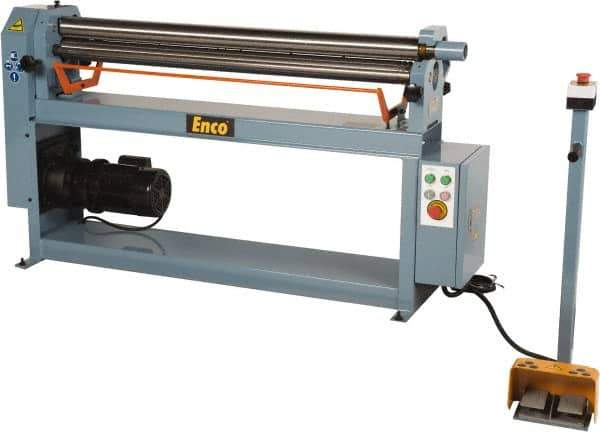 Enco - Slip Rolls Machine Type: Floor Power Type: Electric - Exact Industrial Supply