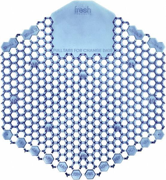 PRO-SOURCE - Urinal Screen - Blue, Cotton Blossom Scented - Exact Industrial Supply