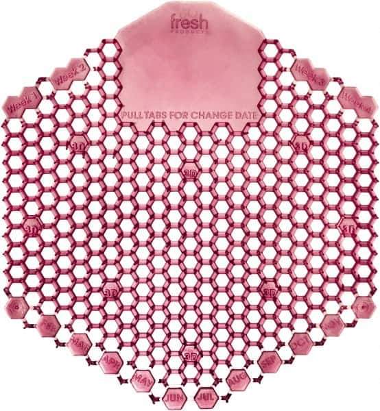 PRO-SOURCE - Urinal Screen - Red, Spiced Apple Scented - Exact Industrial Supply