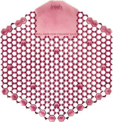 PRO-SOURCE - Urinal Screen - Red, Spiced Apple Scented - Exact Industrial Supply