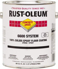 Rust-Oleum - 1 Gal Can Navy Gray 100% Solids Epoxy - 100 Sq Ft/Gal Coverage, <50 g/L VOC Content, Abrasion & Impact Resistance, Easy to Maintain, Durable, Withstands Intermittent Chemical Spills & Low-Viscosity Formula - Exact Industrial Supply