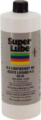 Synco Chemical - 1 Qt Bottle Synthetic Multi-Purpose Oil - -12 to 121°F, SAE 80W, ISO 68, 72-79.5 cSt at 40°C, Food Grade - Exact Industrial Supply