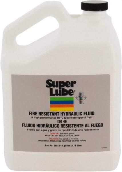 Synco Chemical - 1 Gal Bottle Synthetic Hydraulic Oil - -20 to 60°F, ISO 46, 40-46 cSt at 100°F - Exact Industrial Supply