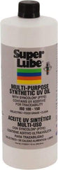 Synco Chemical - 1 Qt Bottle Oil with PTFE Direct Food Contact White Oil - Translucent, -45°F to 450°F, Food Grade - Exact Industrial Supply